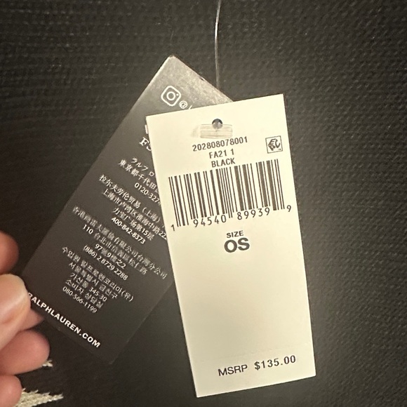 Ralph Lauren Black and Cream Patterned Blouse - Picture 4 of 11